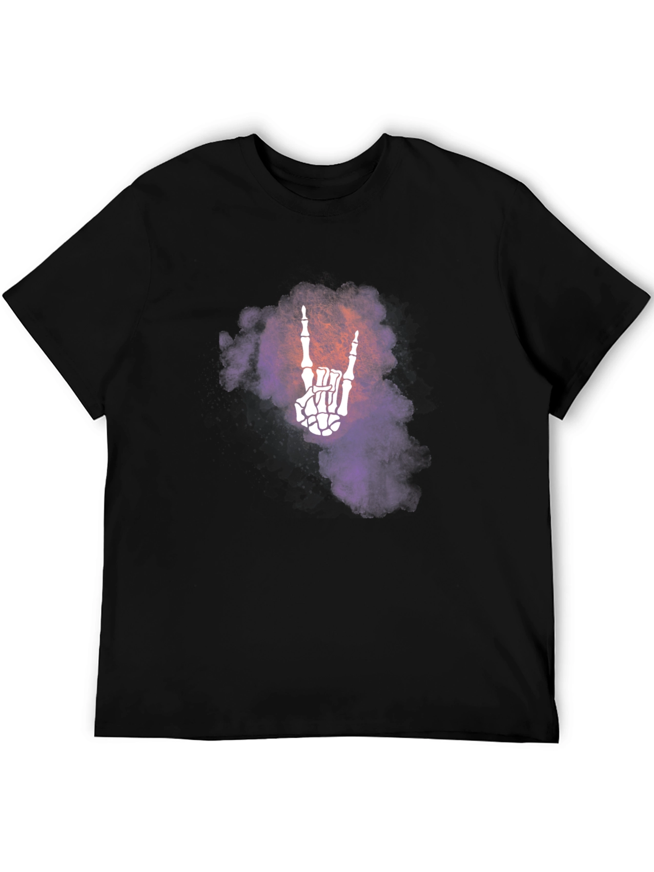 Rock On Skeleton Hand T-Shirt