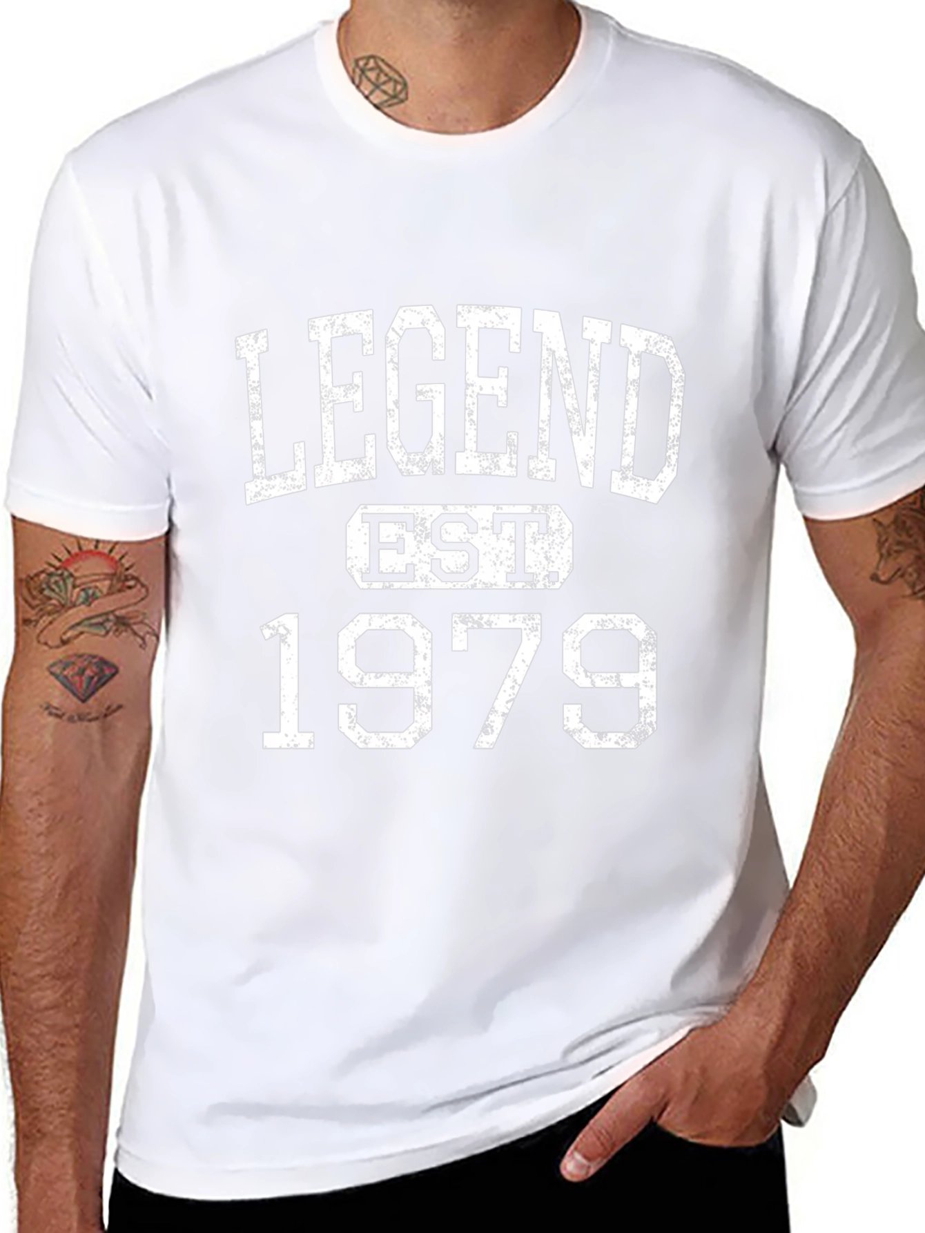 Legend Est. 1979 Mens Black Graphic T-Shirt