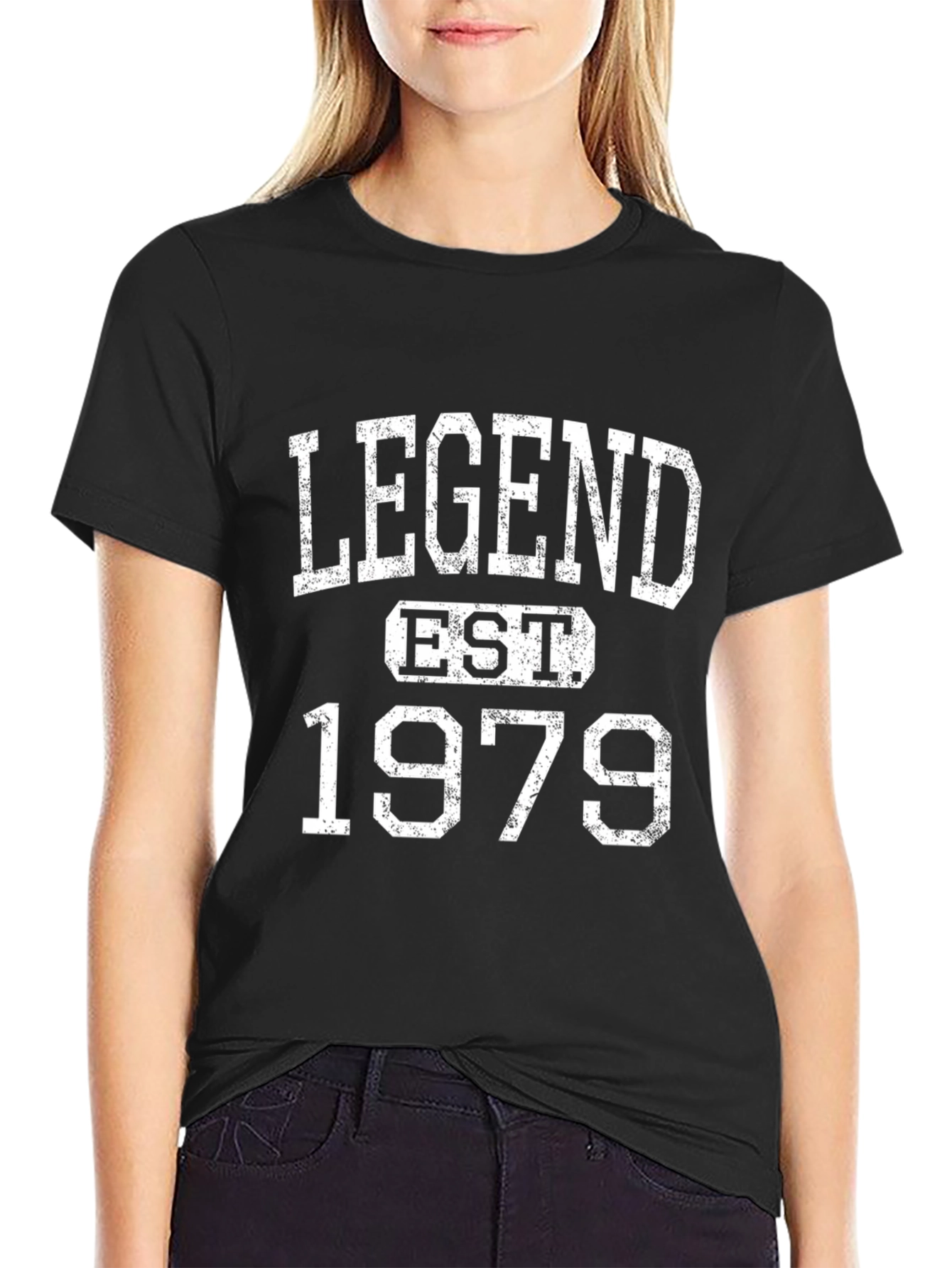Legend Est. 1979 Mens Black Graphic T-Shirt