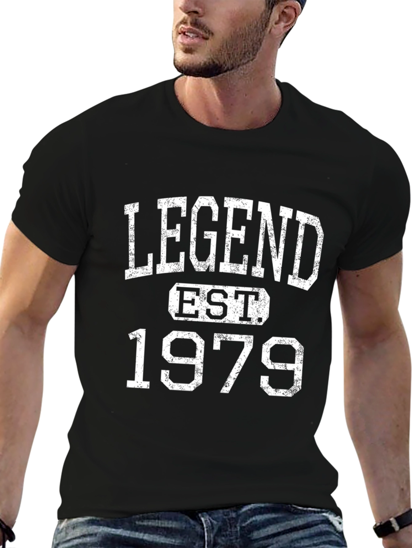Legend Est. 1979 Mens Black Graphic T-Shirt