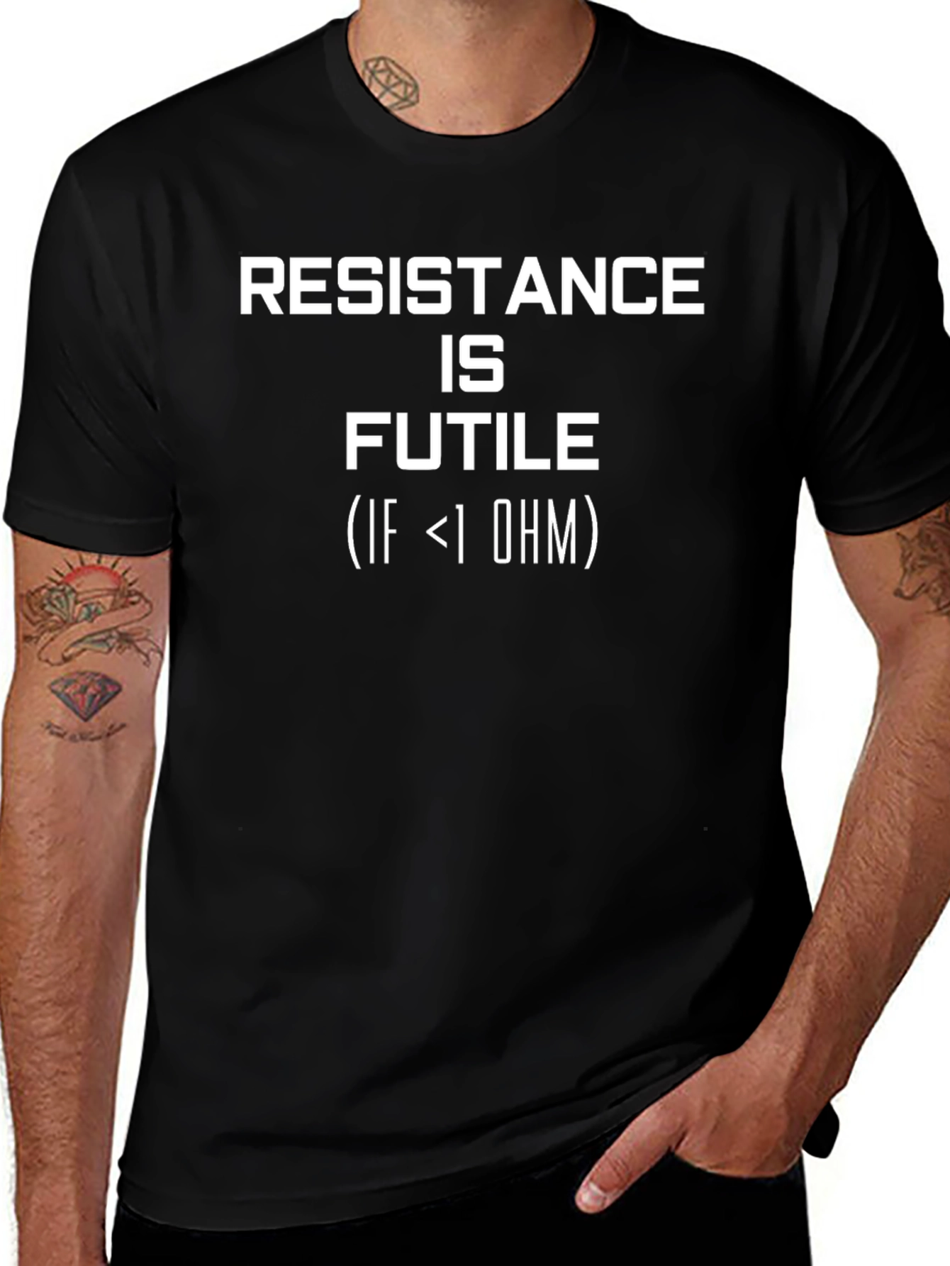 Resistance Is Futile Funny T-Shirt
