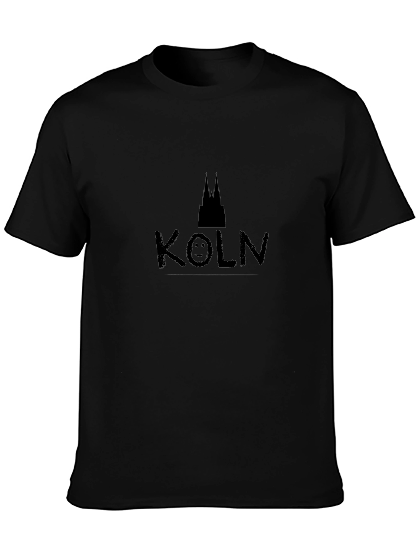 Köln T-Shirt - Cathedral & Smiley Face