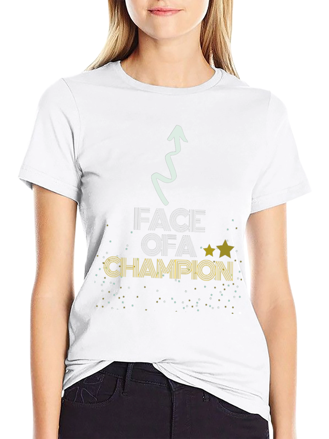 Face of a Champion T-Shirt - Motivational Tee