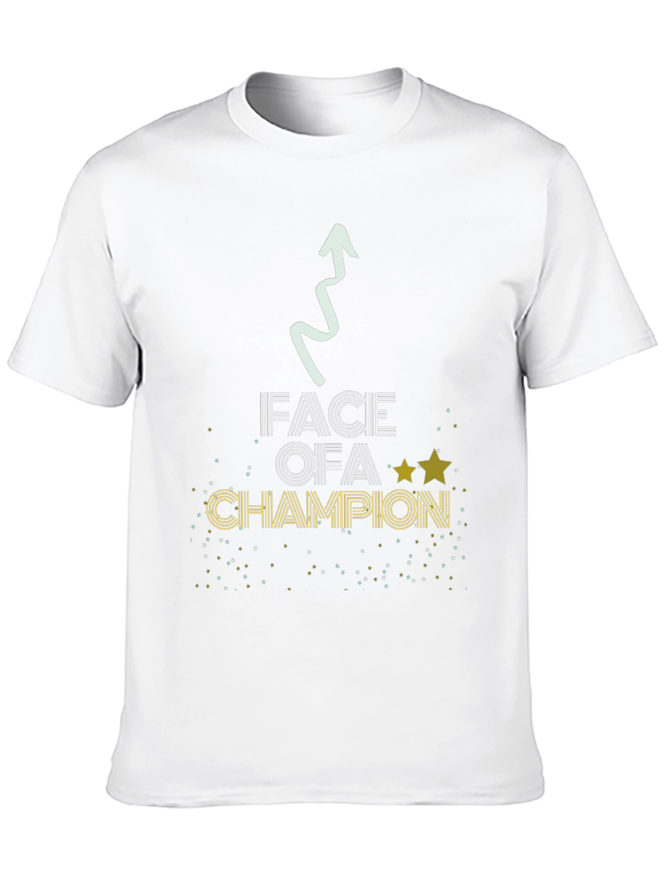 Face of a Champion T-Shirt - Motivational Tee
