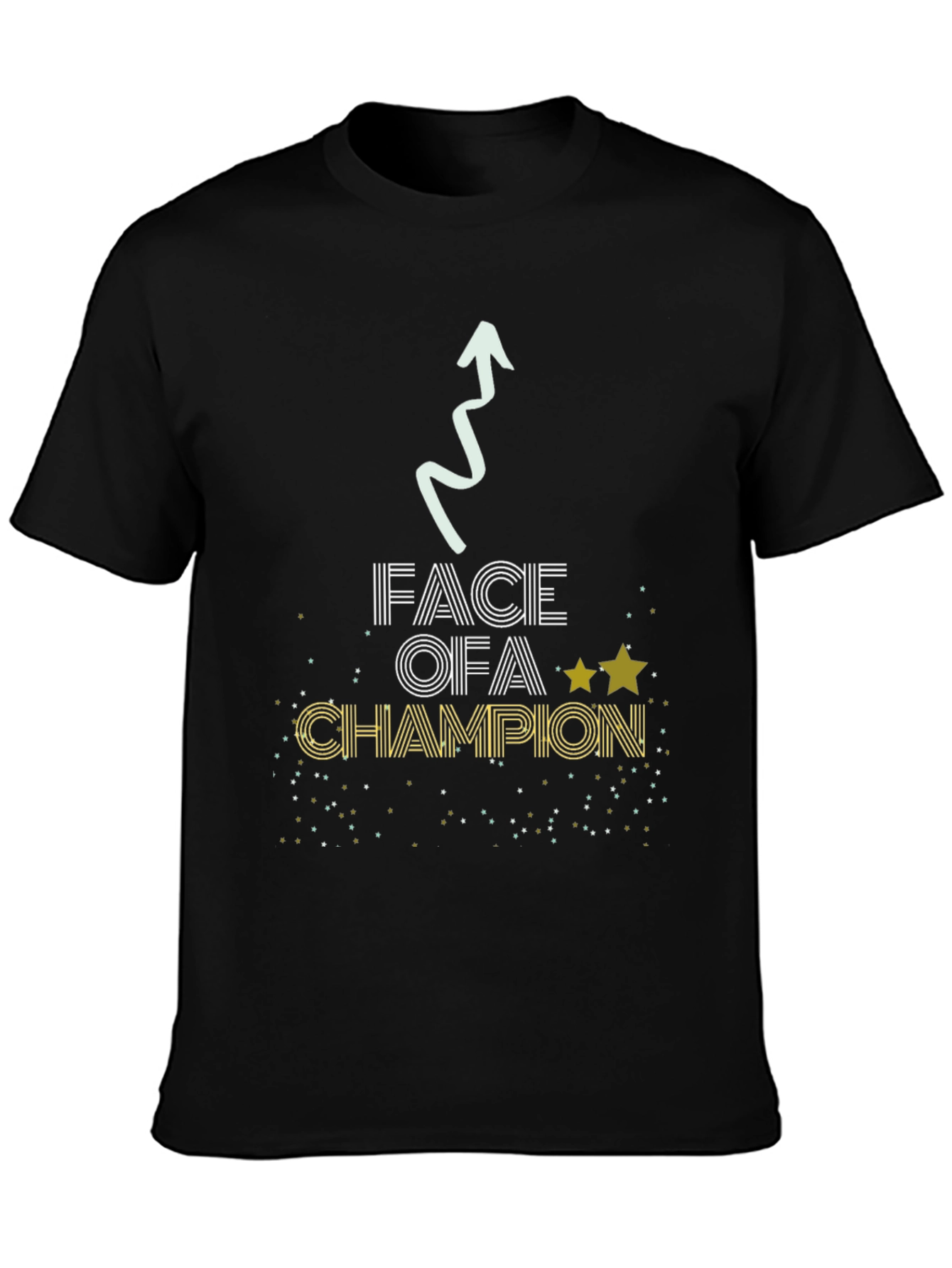 Face of a Champion T-Shirt - Motivational Tee