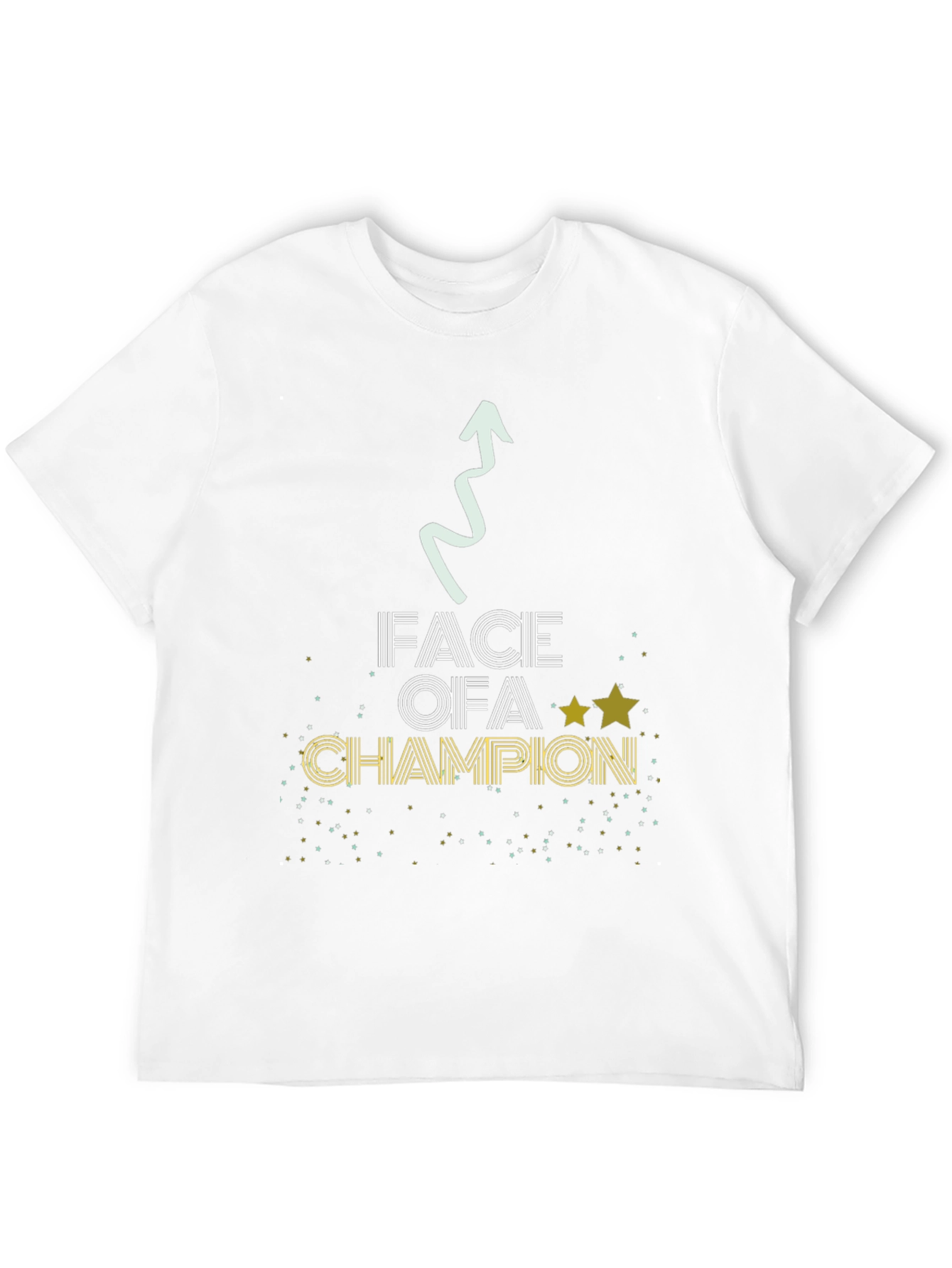 Face of a Champion T-Shirt - Motivational Tee