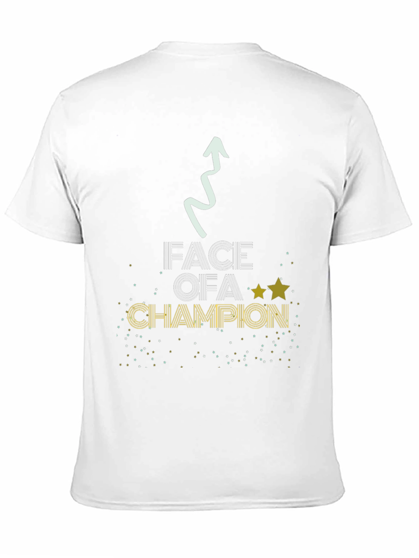 Face of a Champion T-Shirt - Motivational Tee
