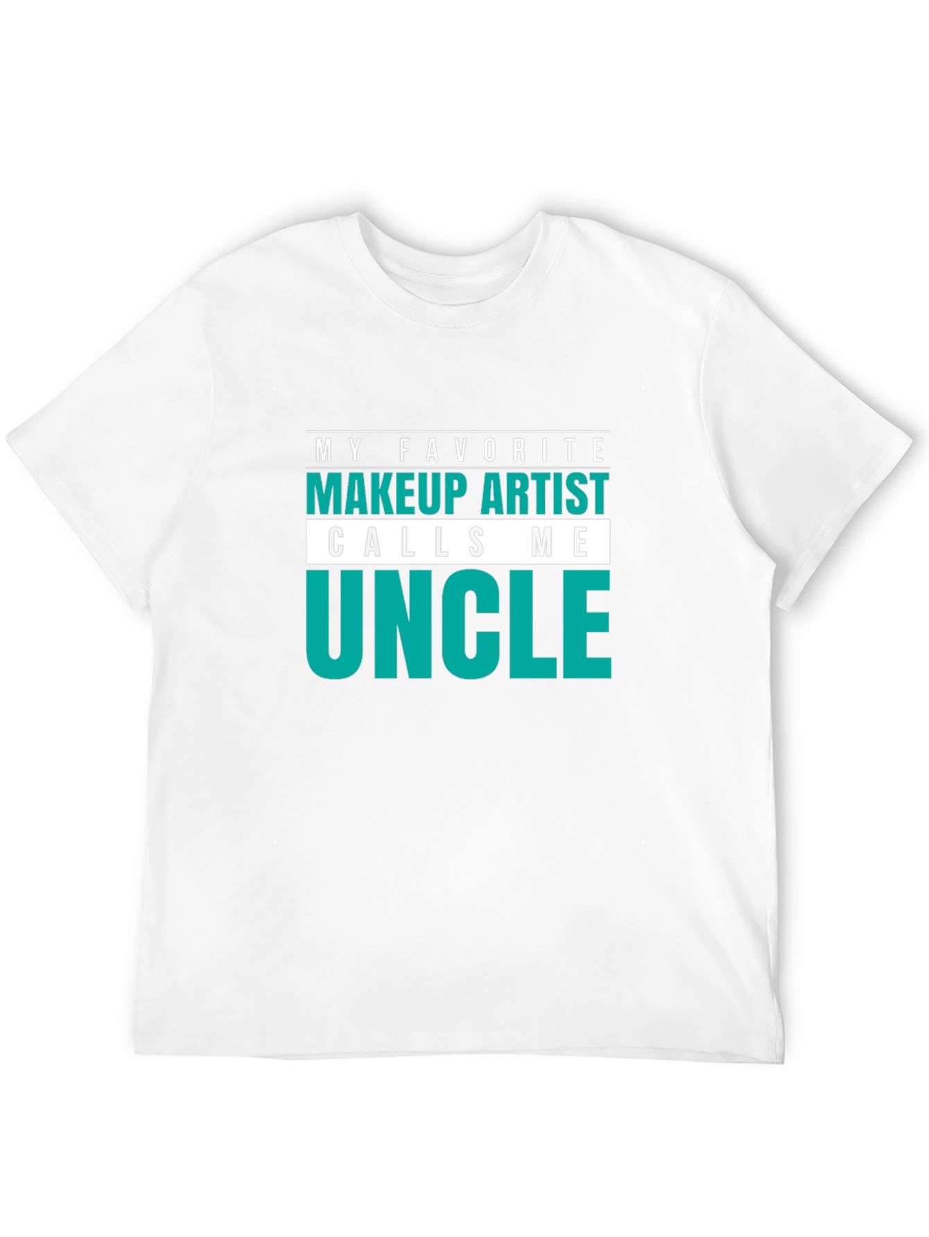 Makeup Artist Uncle T-Shirt - Black