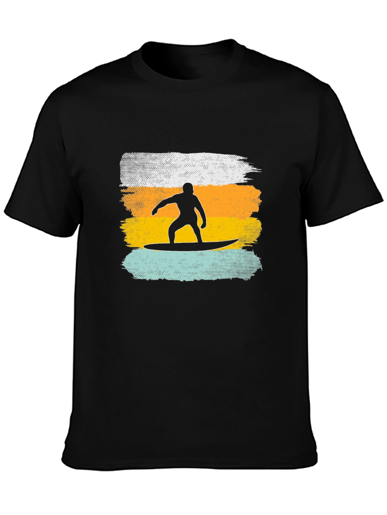 Retro Surfboard Graphic T-Shirt
