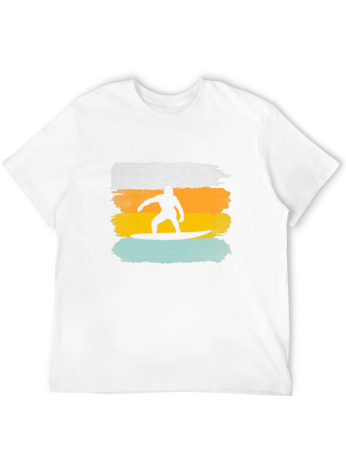 Retro Surfboard Graphic T-Shirt