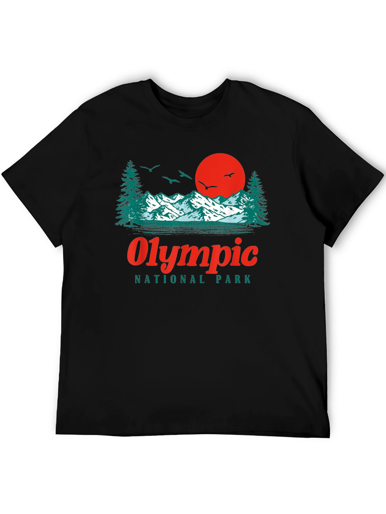 Olympic National Park Graphic Tee - Nature Lover Shirt