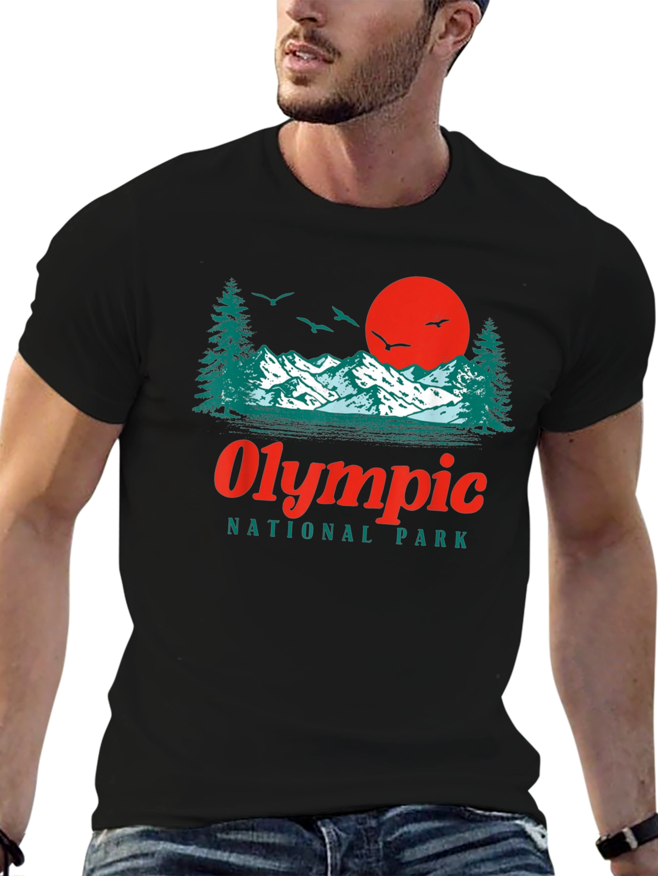 Olympic National Park Graphic Tee - Nature Lover Shirt