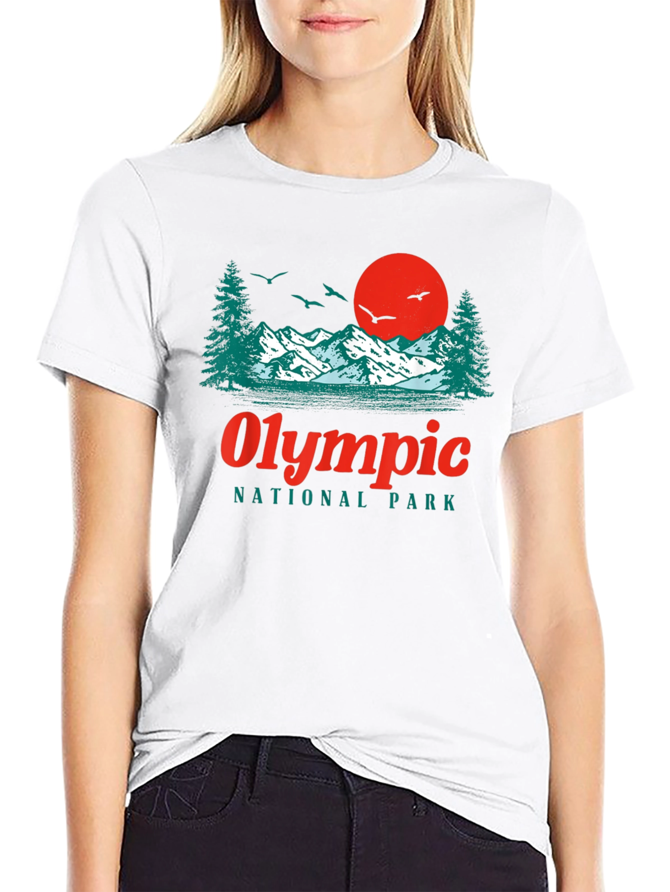 Olympic National Park Graphic Tee - Nature Lover Shirt