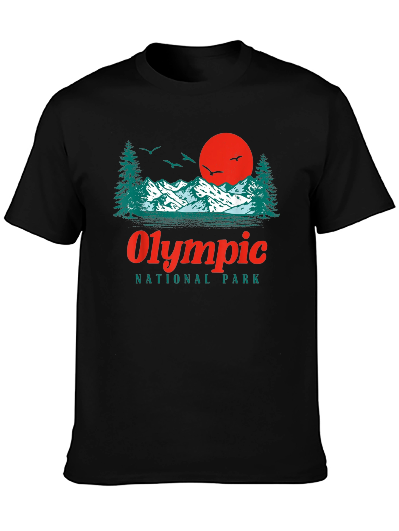 Olympic National Park Graphic Tee - Nature Lover Shirt
