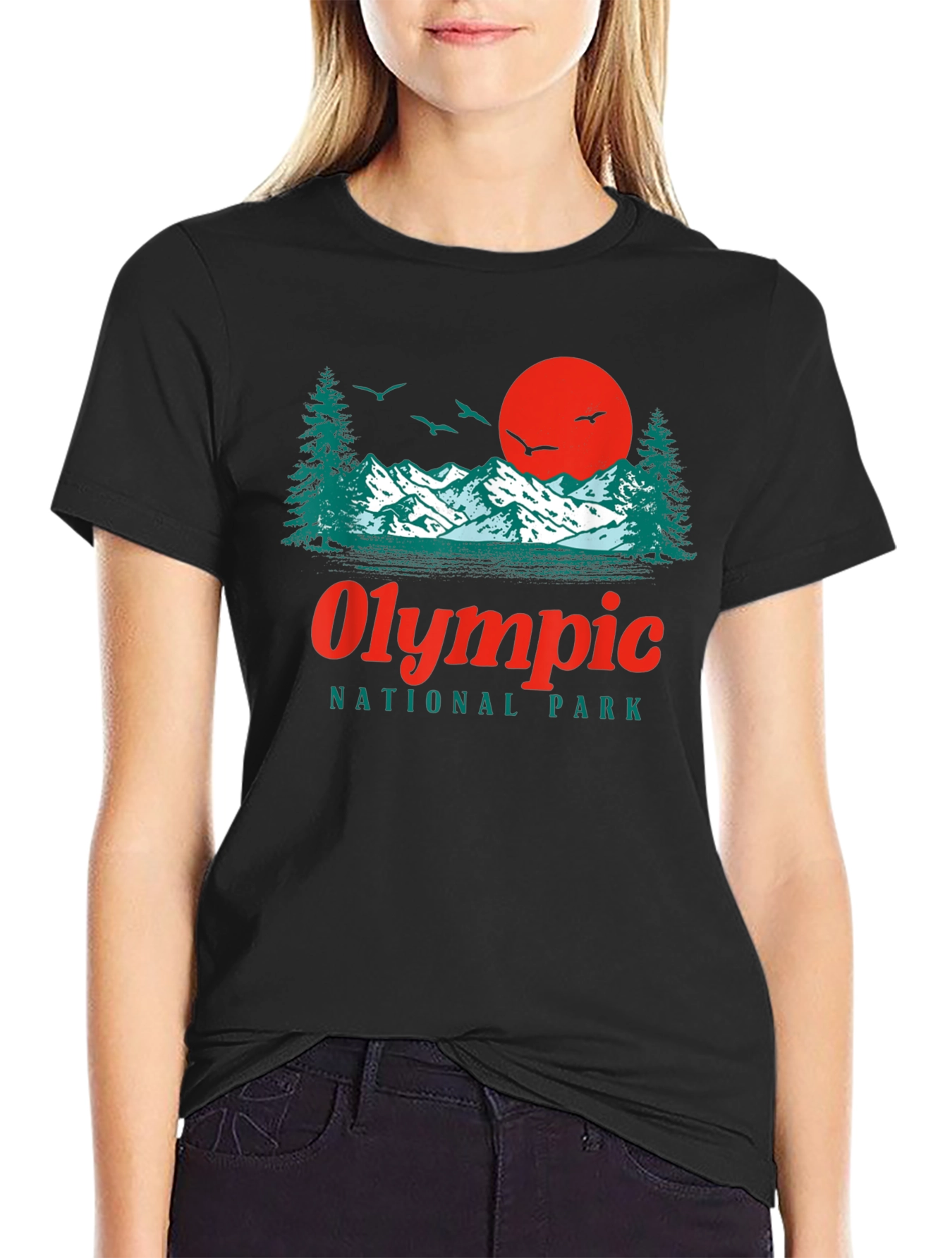 Olympic National Park Graphic Tee - Nature Lover Shirt