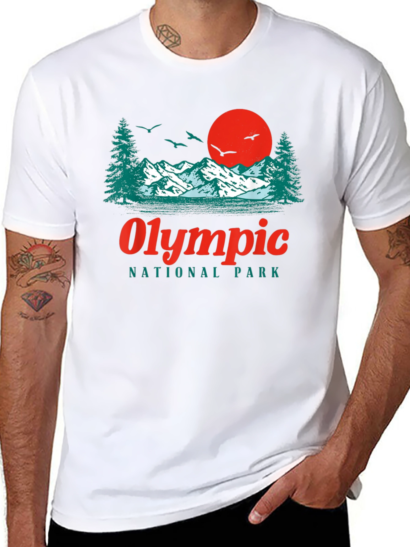Olympic National Park Graphic Tee - Nature Lover Shirt