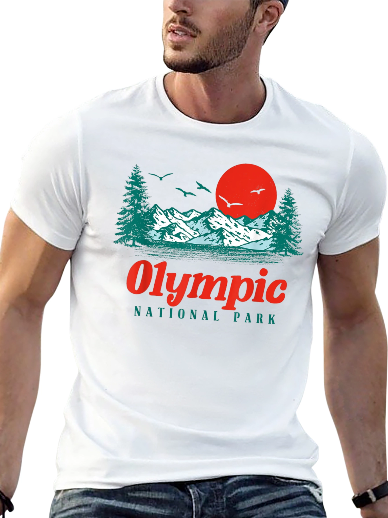 Olympic National Park Graphic Tee - Nature Lover Shirt